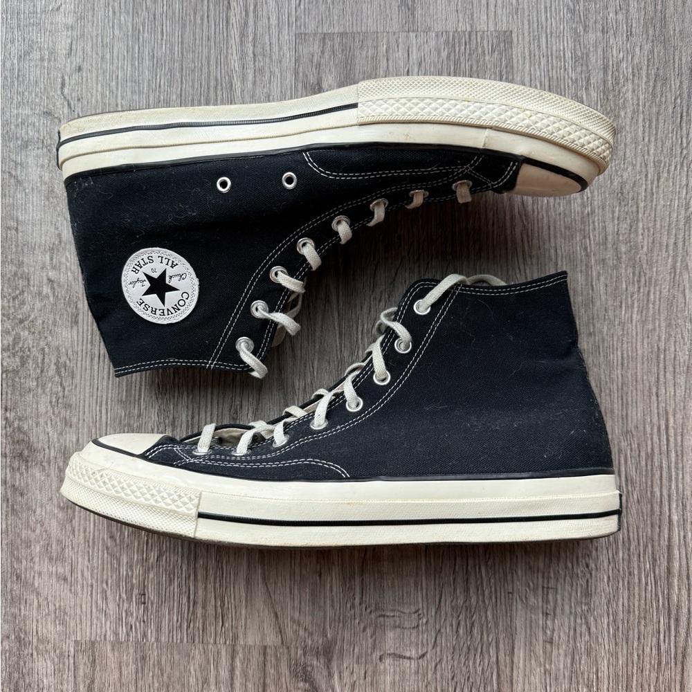 Converse Chuck Taylor 70 Black and White High-Top Sneakers
